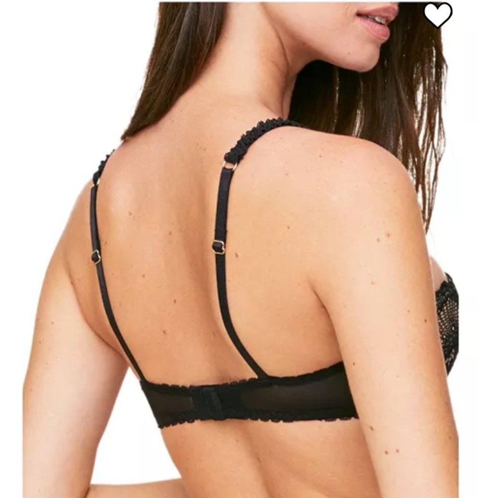 Adore Me Black Lace Underwire Bra - Picture 3 of 7